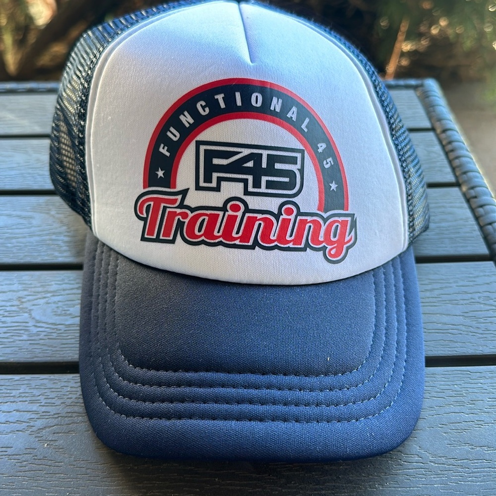 Brand new F45 training hat OS adjustable. Tags attached